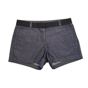 J. Crew Charcoal and Black Flat Front Shorts